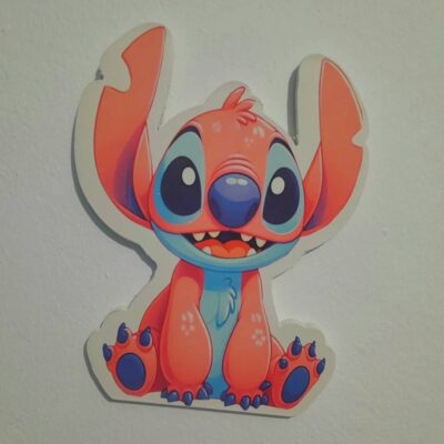 🧸 مجسم ستيتش مطبوع – فوركس (27×17 سم)