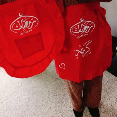 👩‍🍳 مريول مطبخ مطبوع – هدية مميزة لكل سيدة